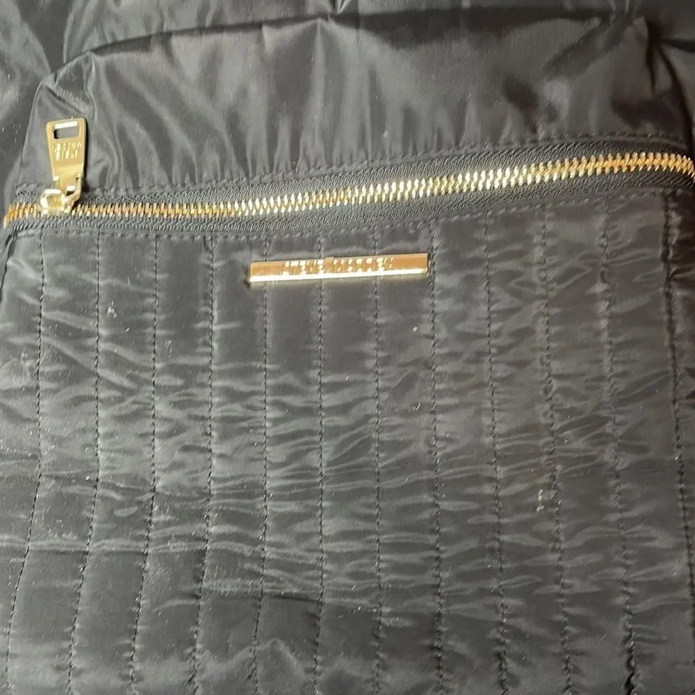 Steve Madden Brue Black Tote Bag.